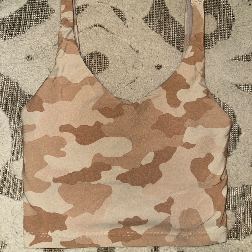 Aerie Offline Camouflage Crop Top Small